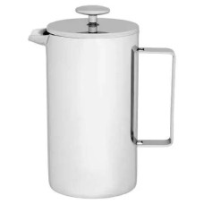 Френч-прес Fox & Ivy Silver з двома стінками La Cafetiere, 1л