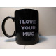 Велика чашка "I love your mug"