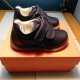 Дитяче взуття Rockport Baby Boys Smart Leather Trainers, розмір 23,5, темно-сині