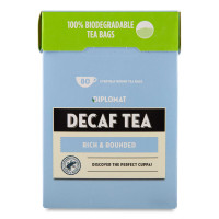 Англійський чорний чай Diplomat Decaf Tea, 80 пакетиків, 250 гр