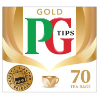 Чорний чай PG tips Gold, 70 пакетиків, 203 грам