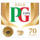 Чорний чай PG tips Gold, 70 пакетиків, 203 грам