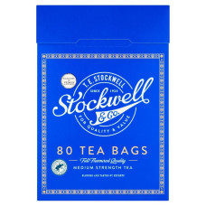 Англійський чорний чай Stockwell, 80 пакетиків, 200 гр