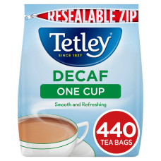 Англійський чорний чай без кофеїну Tetley Decaf One Cup 440 чайних пакетиків 0,88 кг
