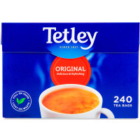 Англійський чорний чай Tetley Original, 240 пакетиків, 750 гр