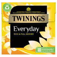 Чорний чай Twinings Everyday 120 чайних пакетиків на рослинній основі 348 грама