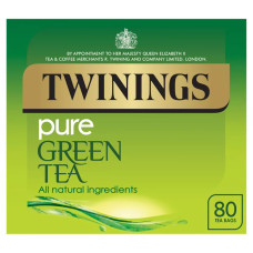 Зелений чай Twinings, 80 чайних пакетиків, 200 грам