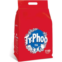 Круглі чайні пакетики Typhoo для англійського сніданку щодня, 1100 упаковок, 2500 грам
