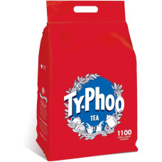 Круглі чайні пакетики Typhoo для англійського сніданку щодня, 1100 упаковок, 2500 грам