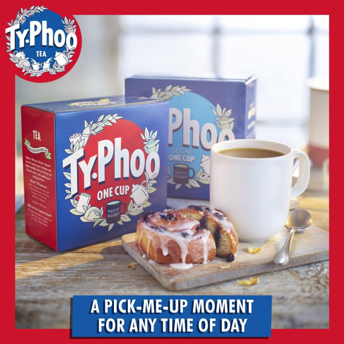 Чорний чай Typhoo, англійський сніданок, 8x240 чайних пакетиків, 5570 грам