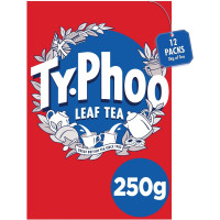 Чорний листовий чай Typhoo, 12 упаковок по 250 г (всього 3 кг)