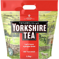 Англійський чорний чай Yorkshire, 480 пакетиків, 1500 грам