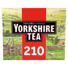 Англійський чорний чай Yorkshire, 210 пакетиків, 656 гр