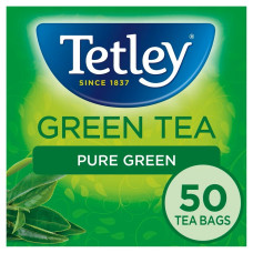 Англійський зелений чай Tetley, 50 пакетиків, 100 грам
