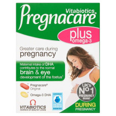 Pregnacare Plus Omega 3 Vitabiotics, комплексна добавка для вагітних, 56 пігулок