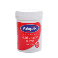 Valupak мультивітаміни та залізо (упаковка з 50 шт.)